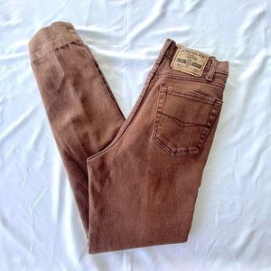 vintage chocolate brown Jordache jeans 🤎🍫